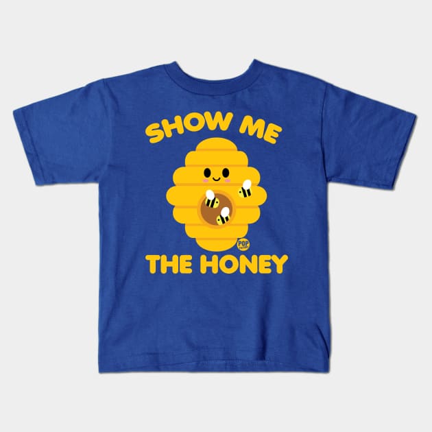 HONEY Kids T-Shirt by toddgoldmanart